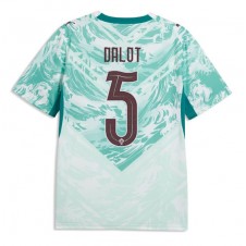 Portugal Diogo Dalot #5 Bortedrakt VM 2026 Kortermet